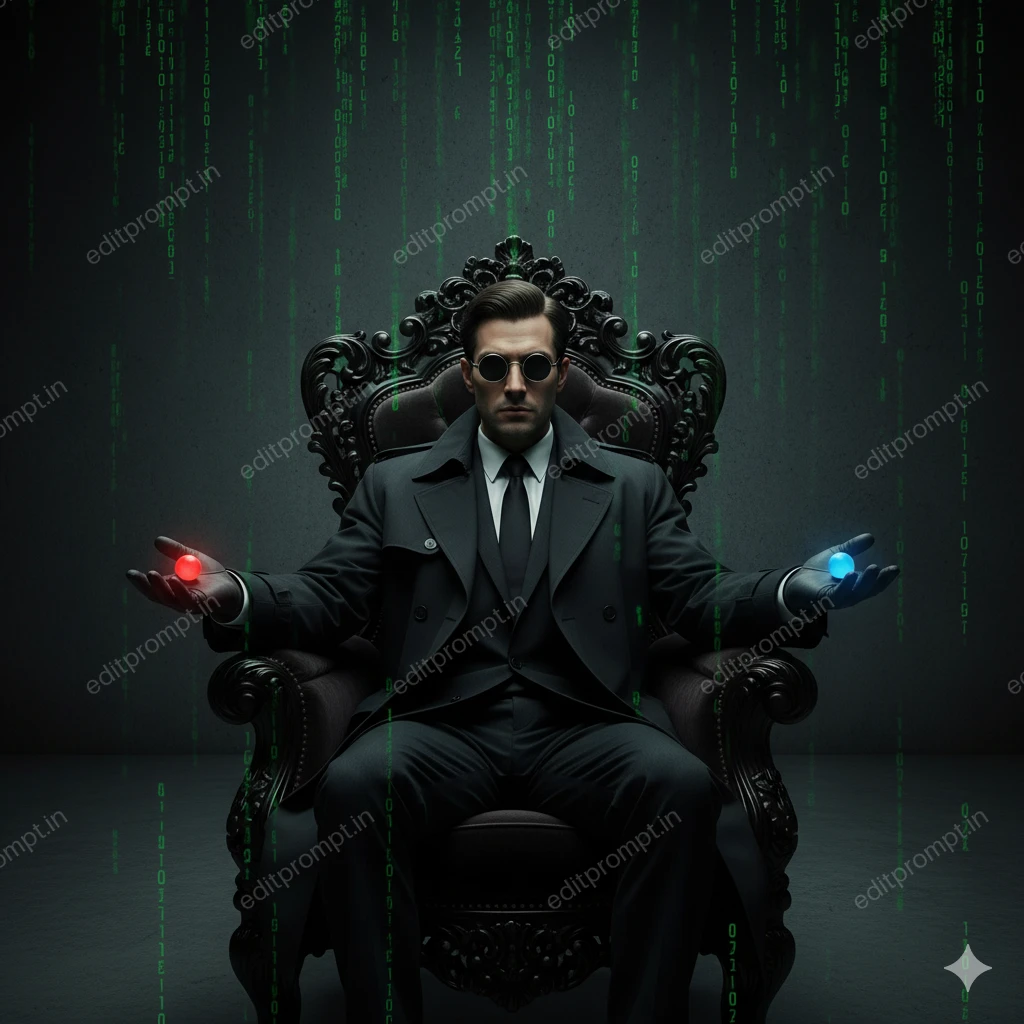 cartoon ai photo prompt — Morpheus Style Cartoon AI Photo Prompt for Boys