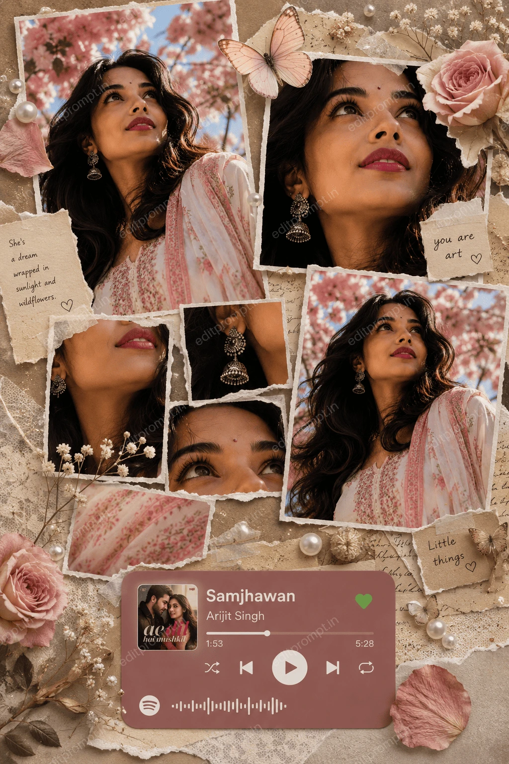 aesthetic prompt — Aesthetic AI Photo Collage Prompt