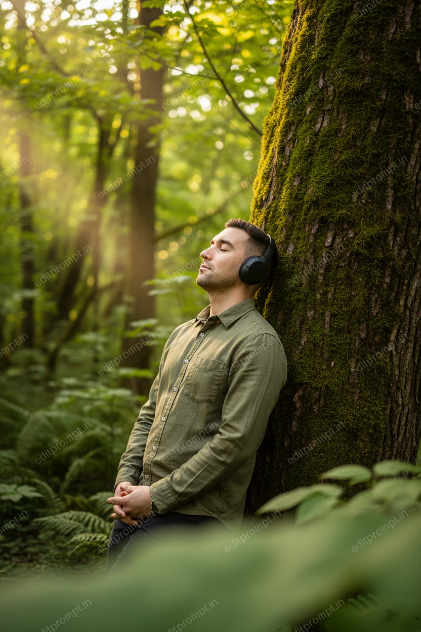 aesthetic ai photo prompt — Digital Frontier Aesthetic AI Photo Prompt for Boys