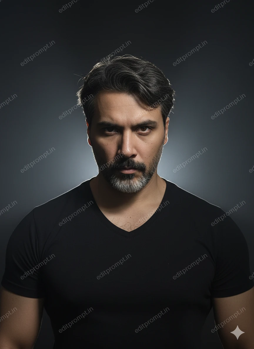 cinematic ai photo prompt — Low-key portrait photography Cinematic AI Photo Prompt for Boys