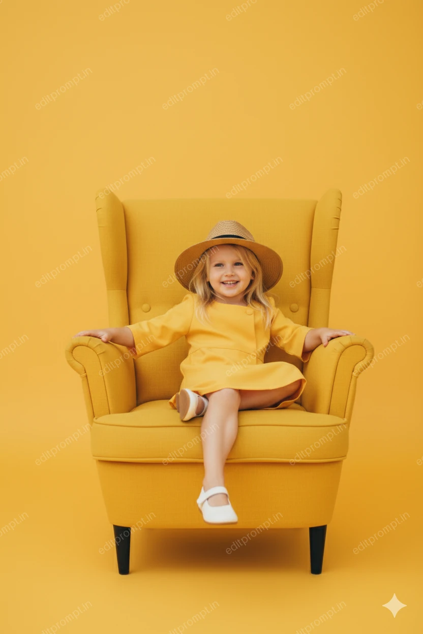 portrait ai photo prompt — Joy in Sunlight Portrait AI Photo Prompt for Girls