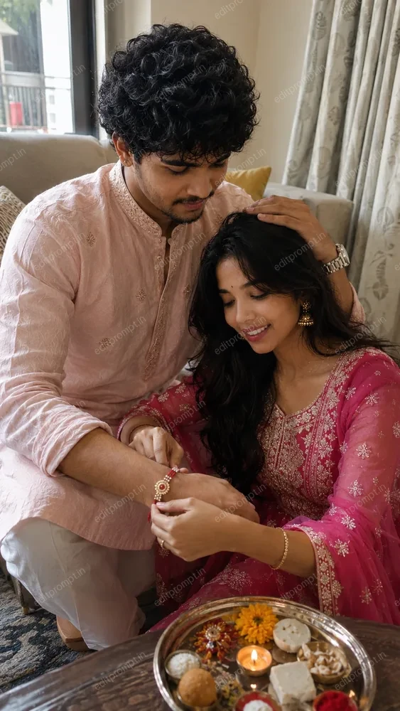 photo prompt — Best Raksha Bandhan AI Photo Prompt 2026
