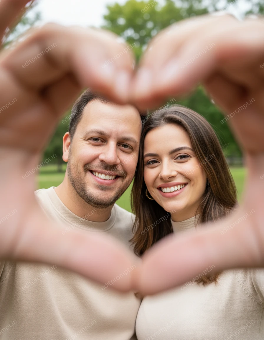 aesthetic ai photo prompt — Love in Focus Aesthetic AI Photo Prompt for Couple