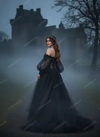 cinematic ai photo prompt — Gothic Romance's Silent Return Cinematic AI Photo Prompt for Girls