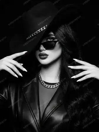 cinematic ai photo prompt — Noir Confidence Cinematic AI Photo Prompt for Girls