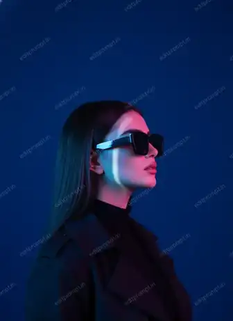 cinematic ai photo prompt — Blue Silence Cinematic AI Photo Prompt for Girls