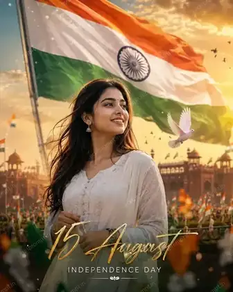 festive days prompt — AI Independence Day Poster Prompt: Create a Stunning 8K Indian Girl Portrait