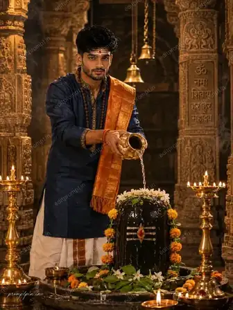 portrait prompt — Cinematic Shiv Bhakt AI Photo Editing Prompt