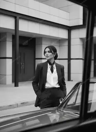 cinematic ai photo prompt — Metropolitan Grace Cinematic AI Photo Prompt for Girls