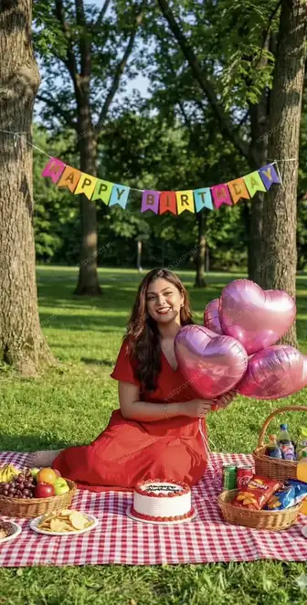 birthday ai photo prompt — Happy Birthday AI Photo Prompt for Girls