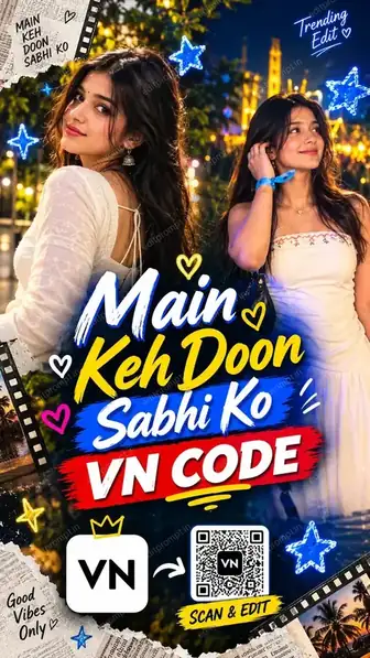 Main Keh Doon Sabhi Ko Reel Edit template poster
