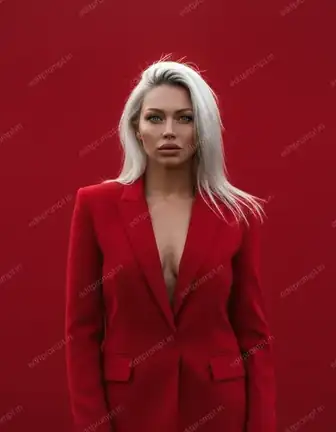 portrait ai photo prompt — RED Portrait AI Photo Prompt for Girls