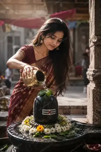 photo prompt — Sawan 2026 Shiv Abhishek AI Photo Prompt