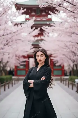 travel ai photo prompt — Cherry Armor Travel AI Photo Prompt for Girls
