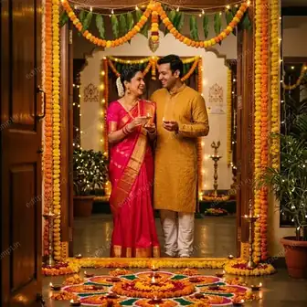 Festive Home Entrance — Diwali preview