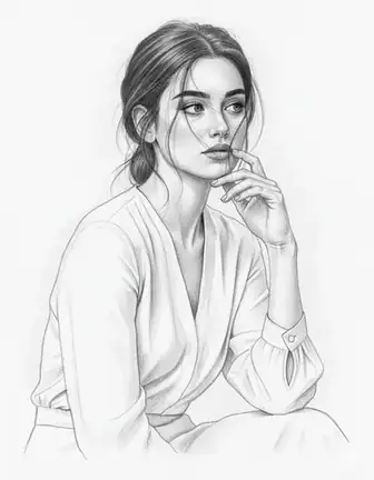 cartoon ai photo prompt — Lines of Grace Cartoon AI Photo Prompt for Girls